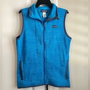 Patagonia Vest Heathered Blue Size Medium